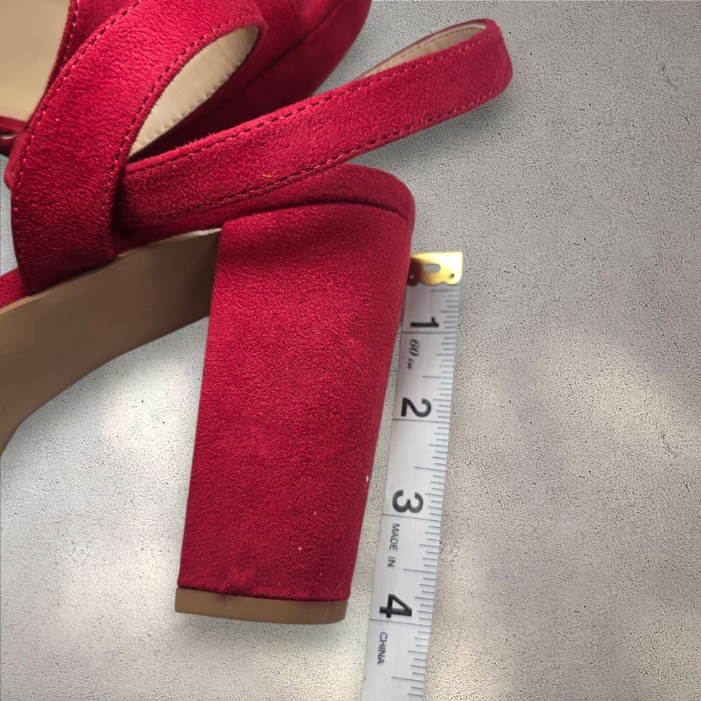 The Journee Collection Nairri Platform Strappy Sandals Size 10 - Picture 8 of 12